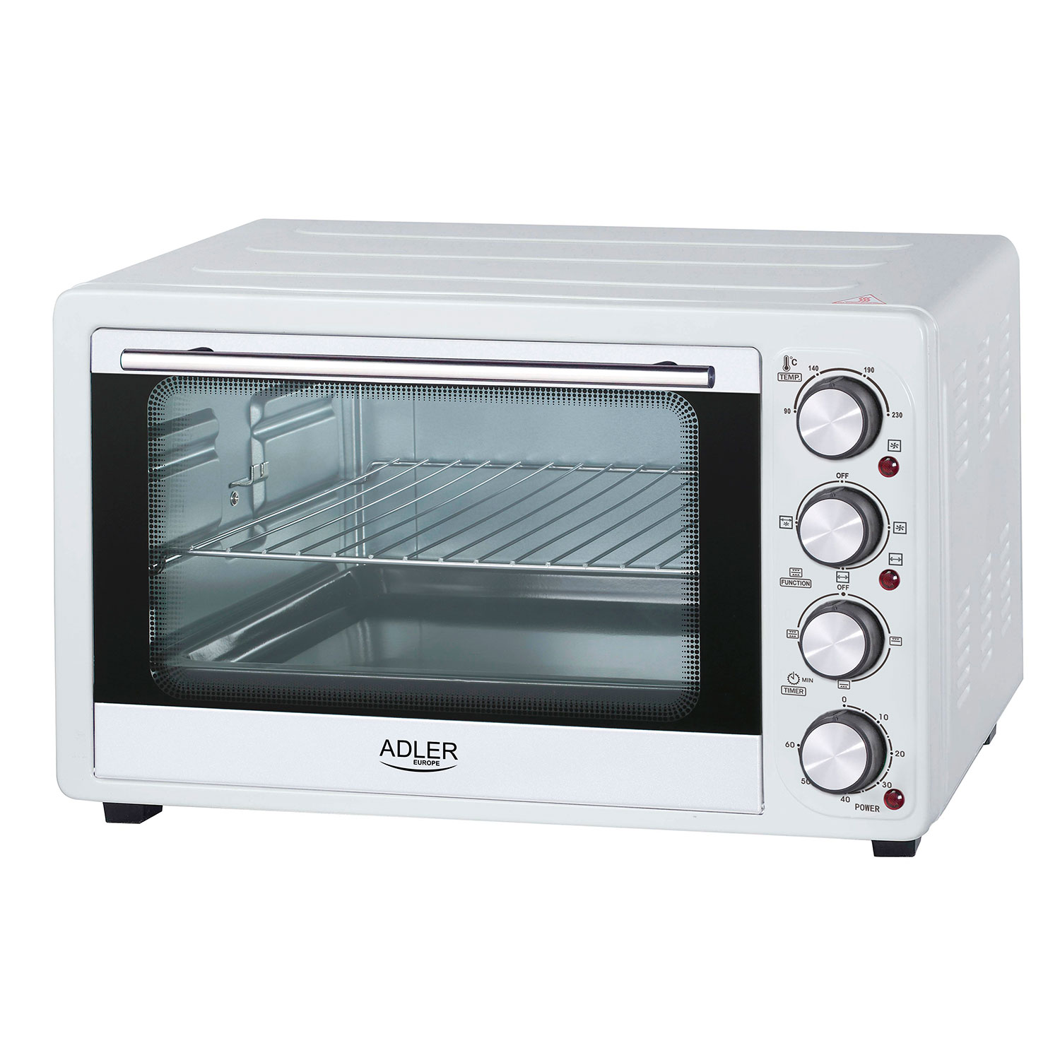 35L Desktop Convection Oven Roaster Chicken Rustor Stainless Steel. 1500W  Eagle