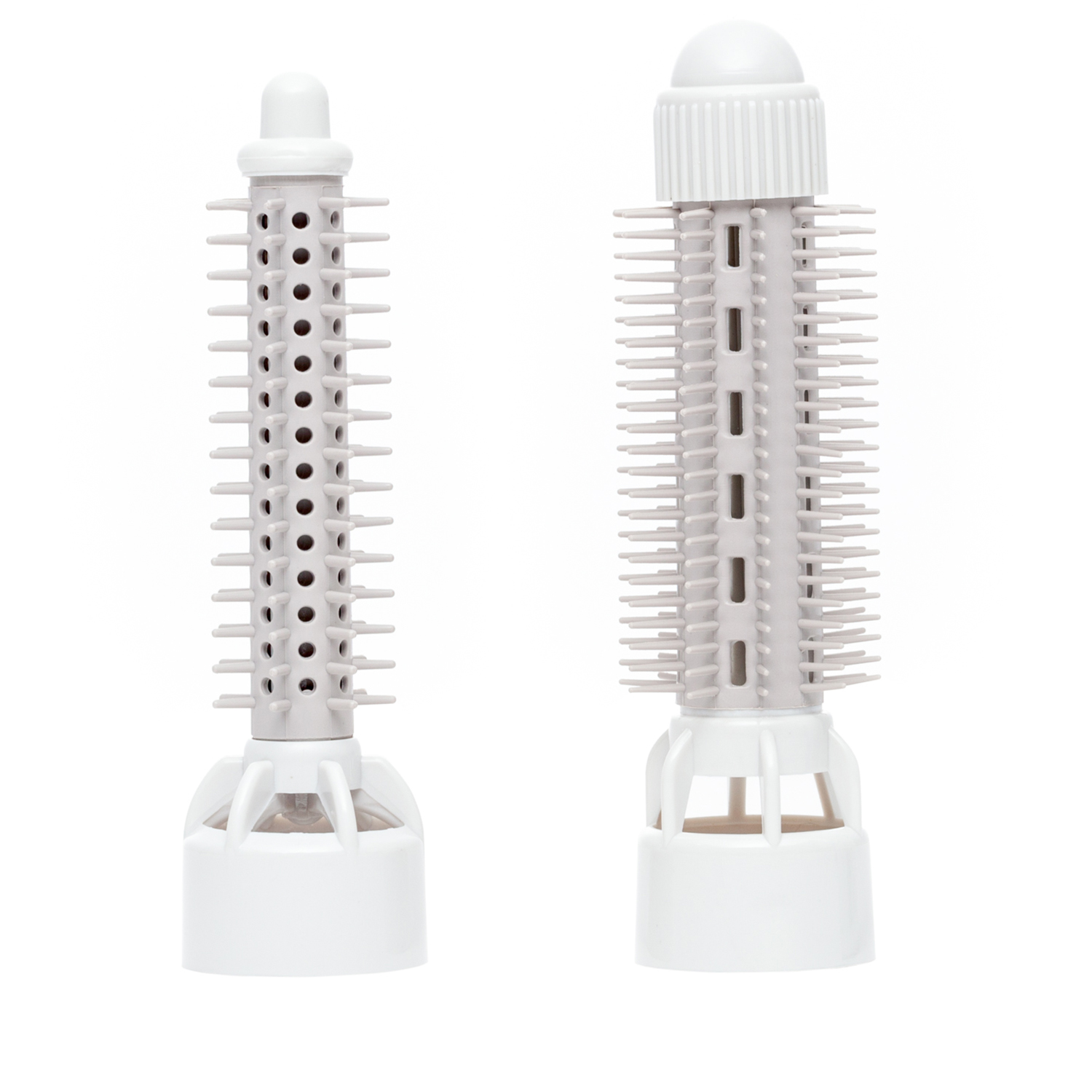 ADLER AD201 Rizador de Pelo Profesional, Aire Caliente, 2 Cepillos Intercambiables, 3 Ajustes de temperatura, Rizos definidos. 550W