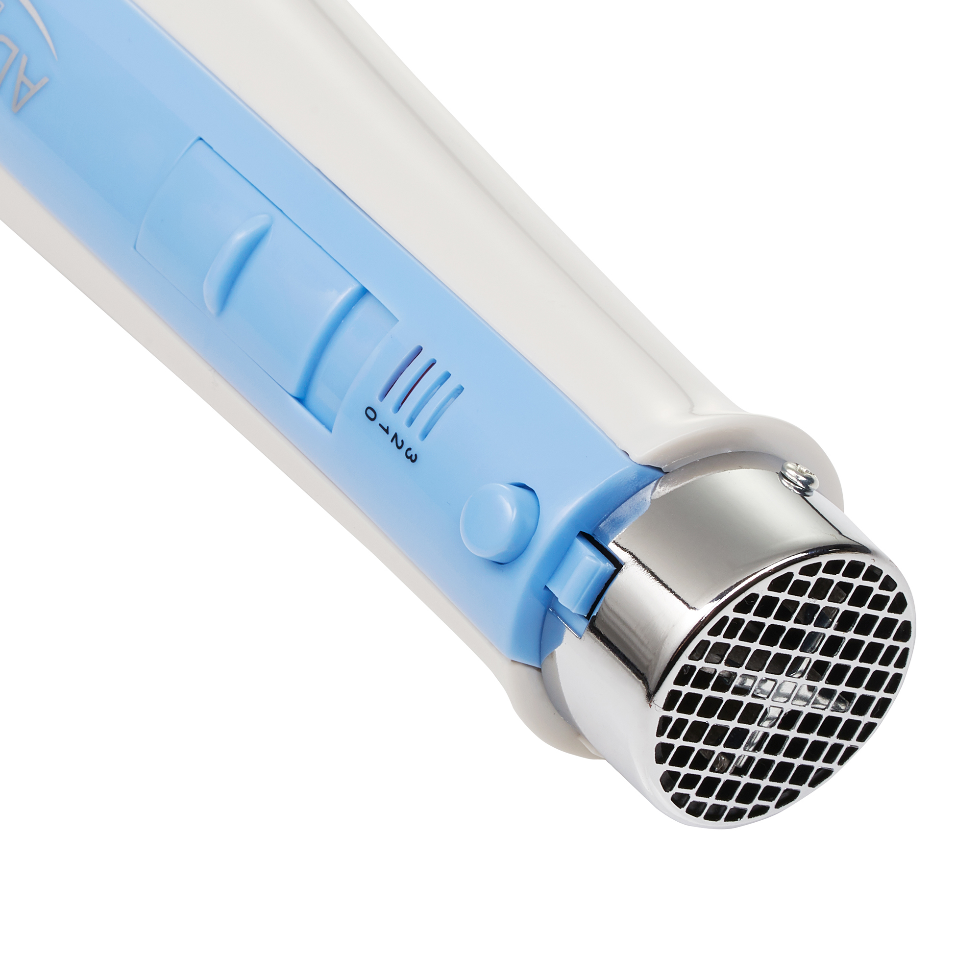 ADLER AD201 Rizador de Pelo Profesional, Aire Caliente, 2 Cepillos Intercambiables, 3 Ajustes de temperatura, Rizos definidos. 550W