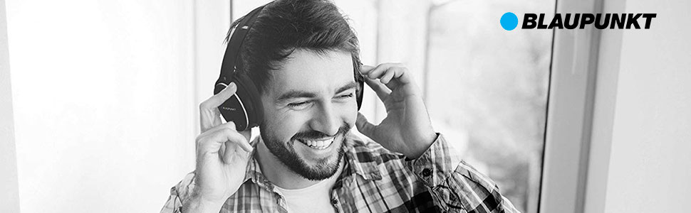 Blaupunkt BLP4400 - Auriculares Bluetooth Inalambricos de Diadema