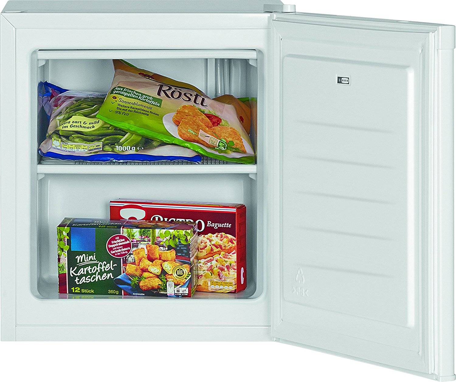 Bomann GB 388 - Congelador Vertical pequeño 30 litros, blanco, A++