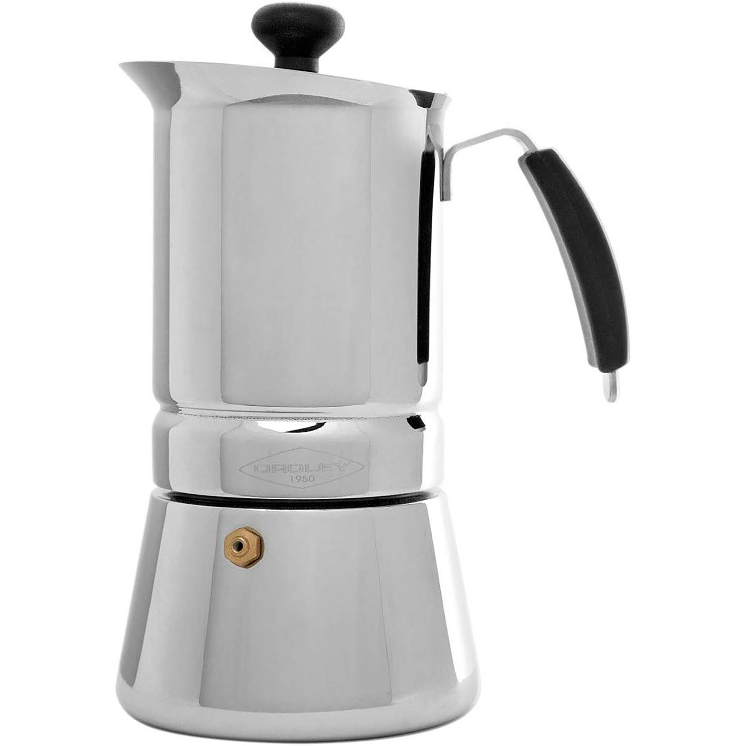 3-6 Tazas Oroley Cafetera Italiana Inducción Blue Induction para Todo tipo  de Cocinas Café y té Cafeteras italianas farah-news.com