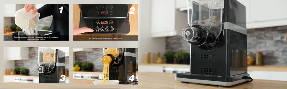 Carmry CR4806 Máquina hacer pasta fresca automática