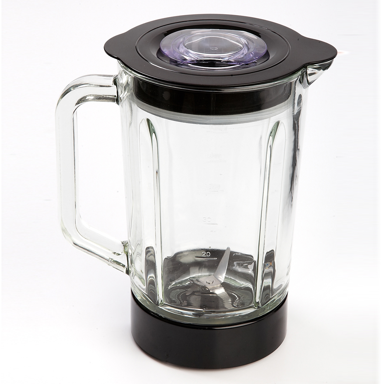 Adler AD-4076 Batidora Americana de Vaso cristal 1,5 litros, 2 velocidades, cuchillas acero inoxidable, 1000W