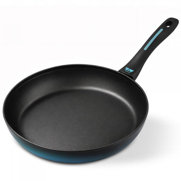 briebe MARE Sartén Inducción, Acero Forjado 24 cm, Antiadherente Libre PFOA, Sartenes Profesionales, Alta Resistencia, Aptas Para Todo Tipo de Fuegos, Fabricada en España