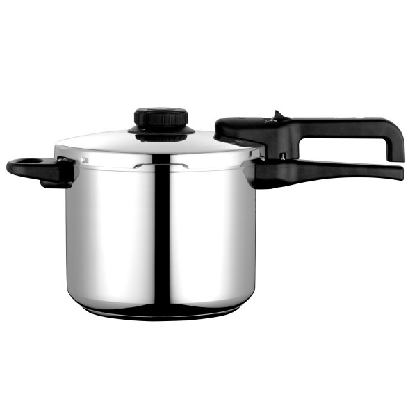 Fagor Dual Xpress Olla a Presión 8 Litros, Inducción, Express Super Rápida, Acero Inox. 18/10, Todo Tipo Cocinas, Fondo Termodifusor, Regulador de Presión