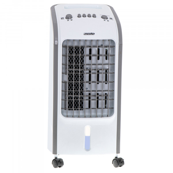 Mesko MS 7918 Climatizador Evaporativo 3 en 1 Enfriador de Aire, Humidificador, Purificador de aire, 3 Modos de Ventilador, Oscilante, Depósito de agua 4 Litros, Air Cooler, 350W