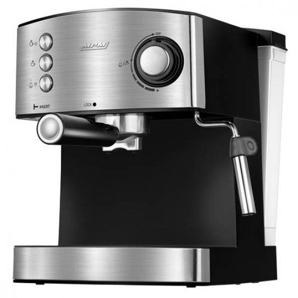 Cafetera de Goteo con Molinillo Café Integrado, 4 Negro 900W MPM MKW-04