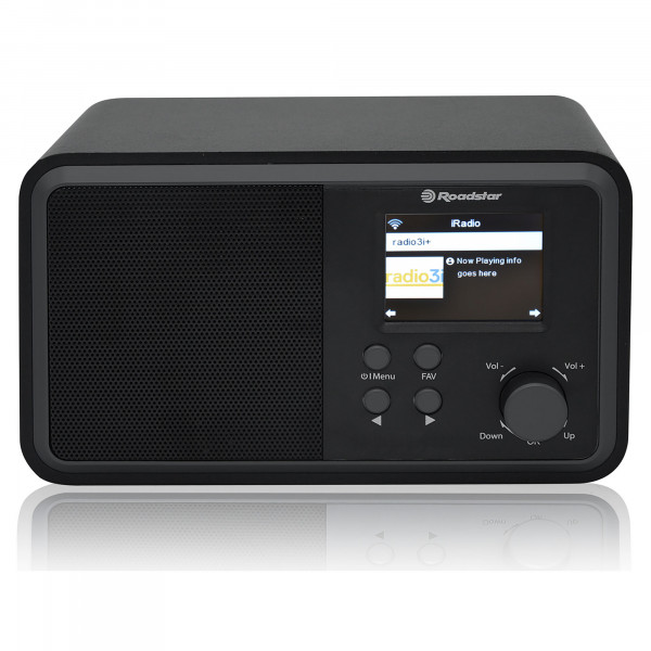 Roadstar IR-390D+BT/BK Radio Internet Wi-Fi y Digital DAB/ DAB+/ FM, Bluetooth, Cargador USB, Mando a Distancia, Conexión Auriculares, Despertador con Alarma Dual, Negro 