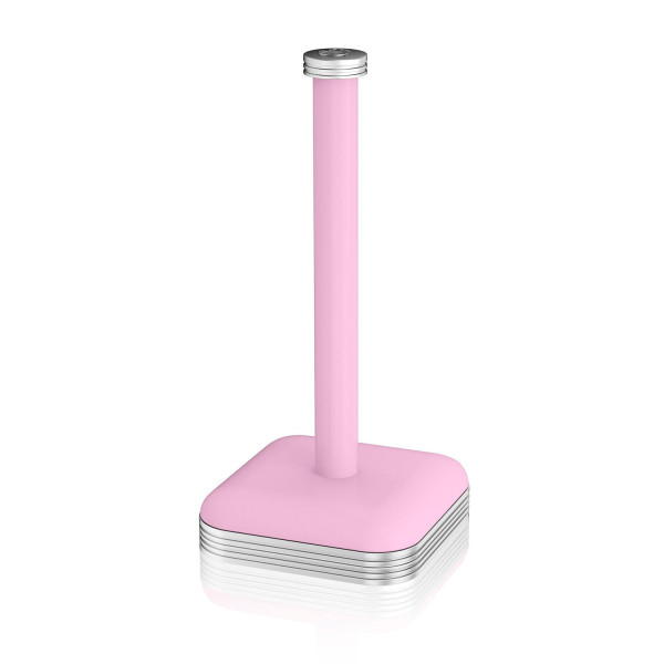 Swan SWKA1040PN Porta Rollos de papel de cocina, acero inoxidable alta calidad, vintage diseño retro Rosa