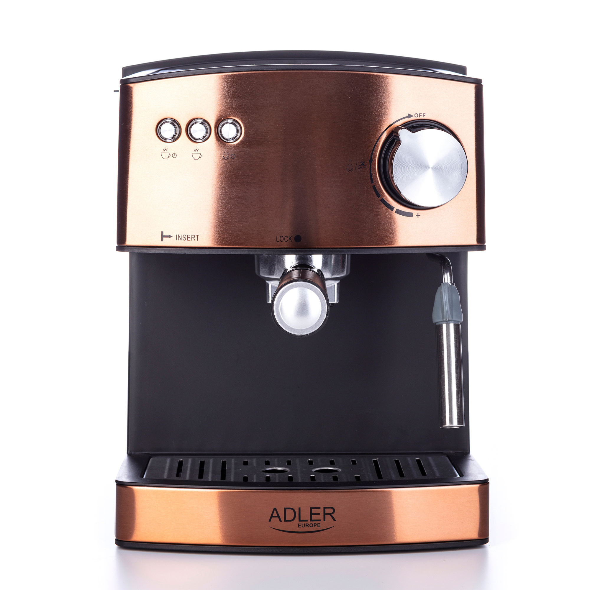 Adler Ad 4404 Cr Cafetera Espresso Automática 15 Bares, Depósito 1