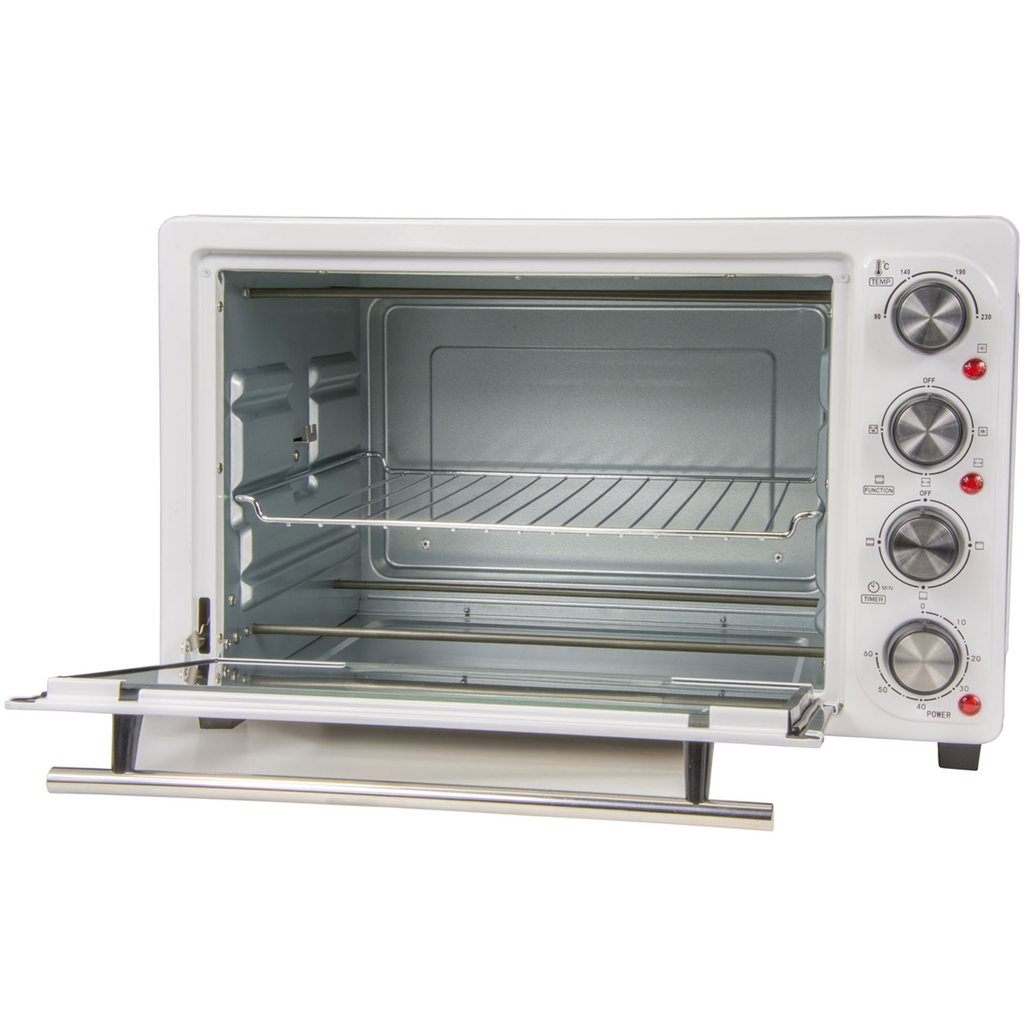 HORNO DE SOBREMESA ORBEGOZO HOT 481 - 2000W - CAPACIDAD 48L - CONVECCION -  RESISTENCIAS ACERO INOX - BANDEJA + REJILLA