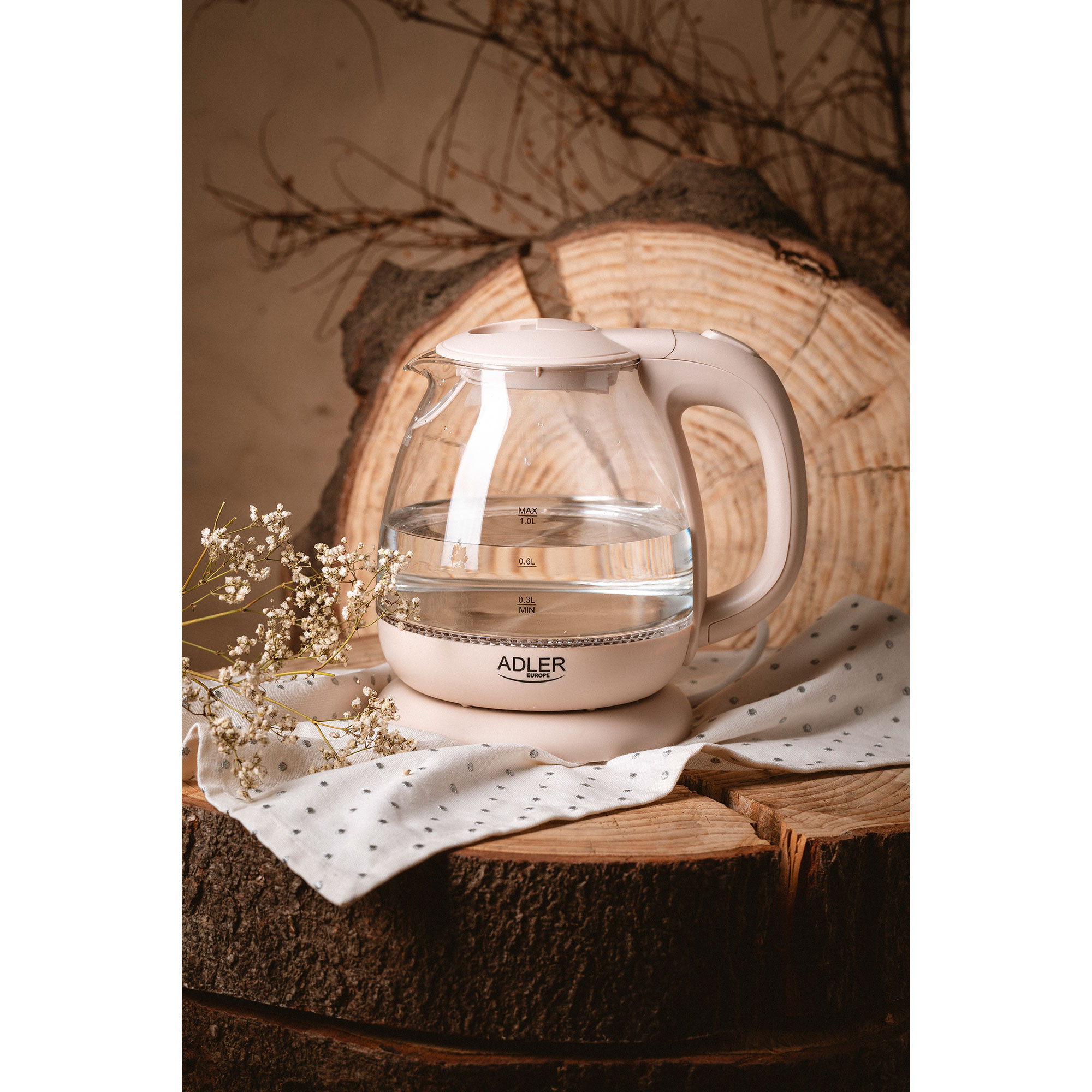 Hervidor de agua electrico de cristal store