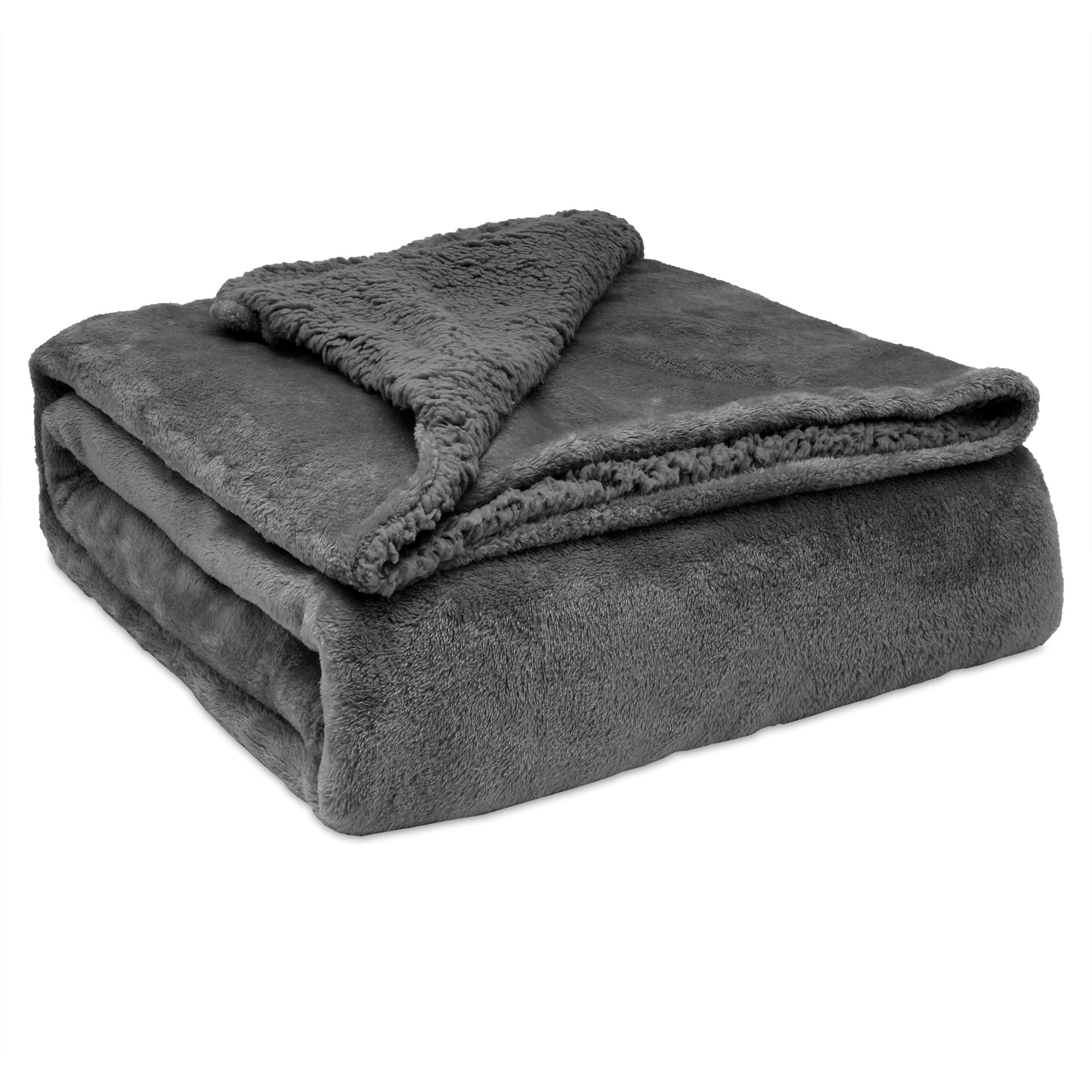  Bedsure - Manta Sherpa de tamaño individual - Manta de felpa  suave y acogedora para el sofá, manta de lana gruesa y cálida para el  invierno, gris, 60x80 pulgadas : Hogar