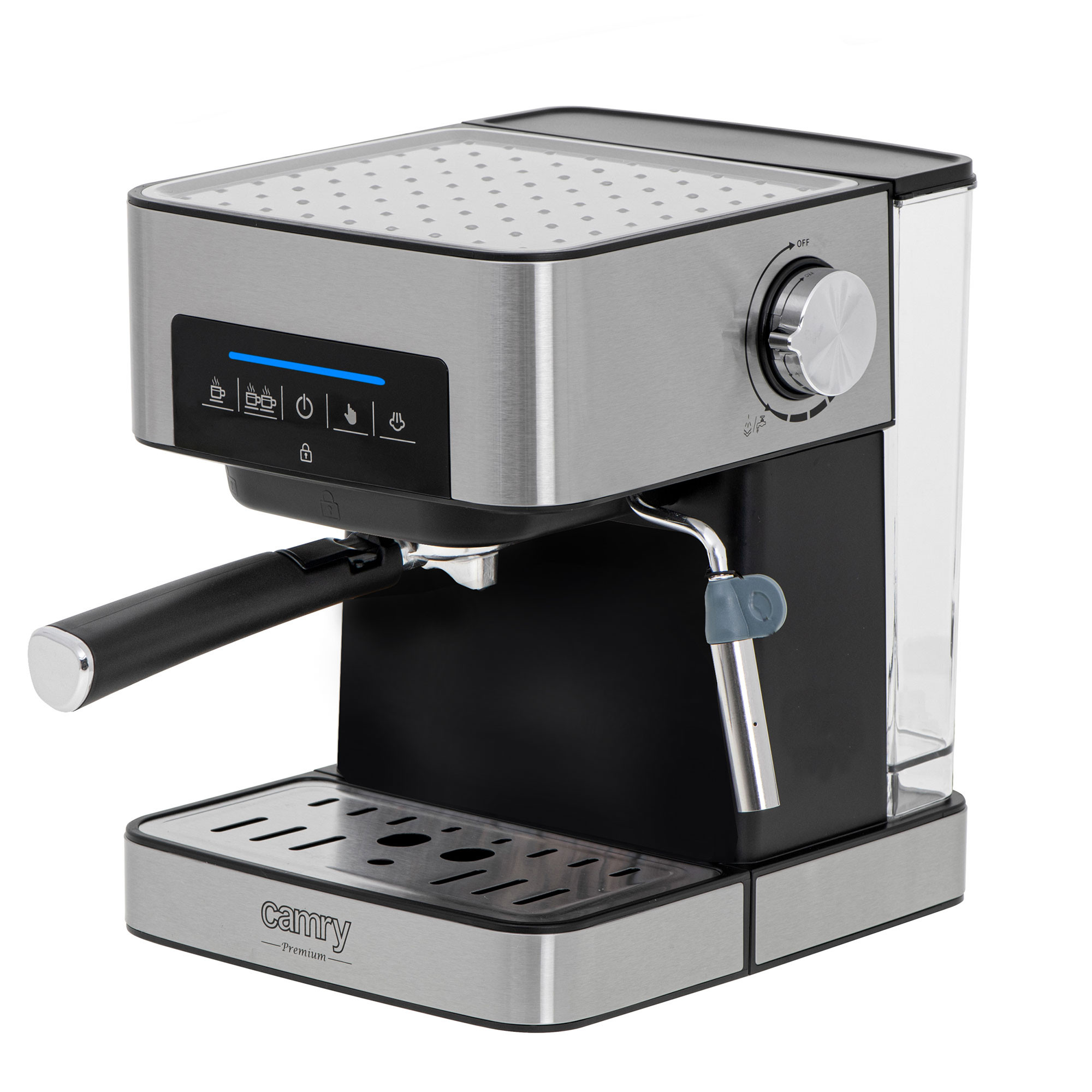 Adler Ad 4404cr Cafetera Espresso Automática 15 Bares, Depósito 1,6 L, Para  Preparar Café Latte, Espresso Y Capuccino, Vaporizador Para Espumar Leche,  Calienta Tazas, Color Cobre, 850w con Ofertas en Carrefour 
