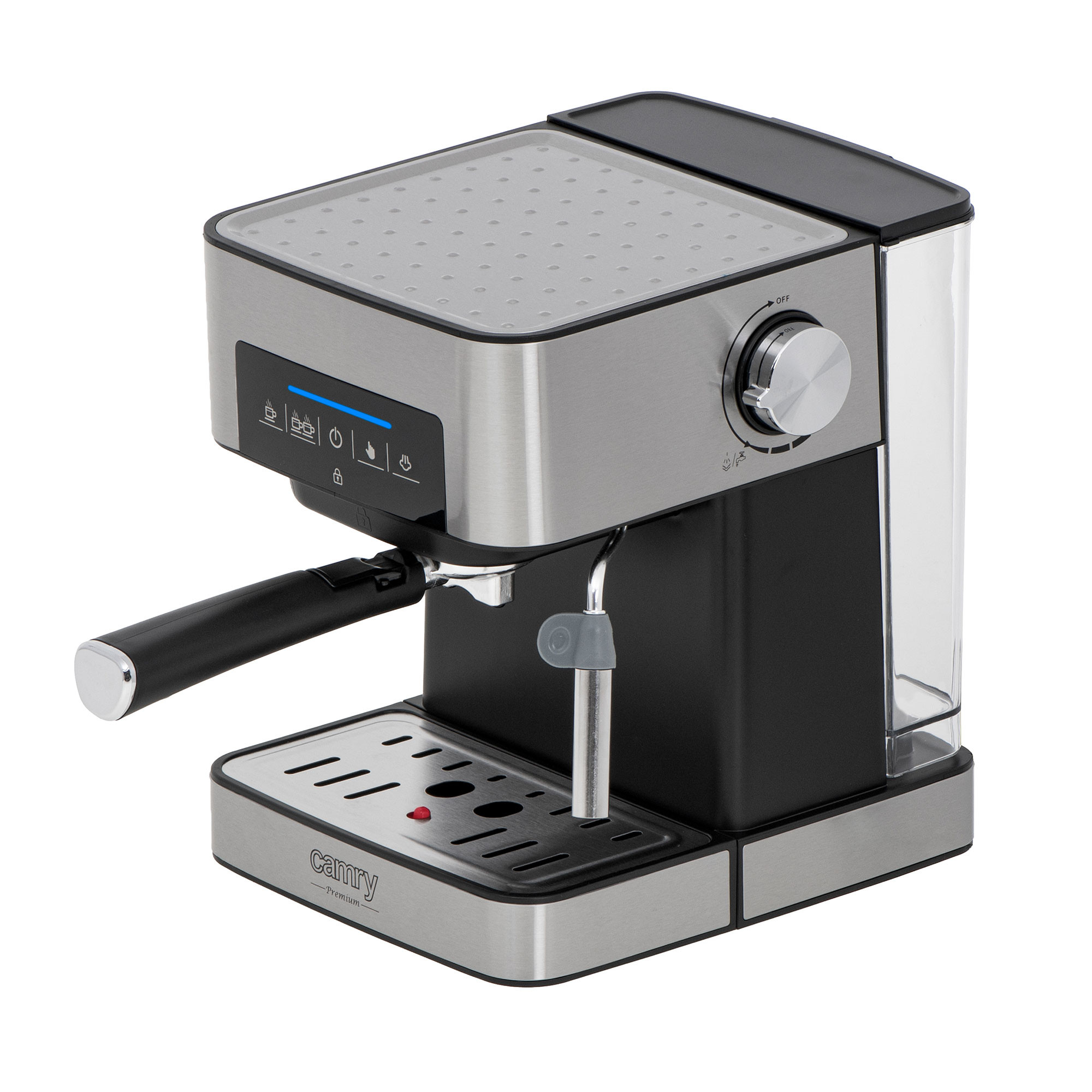 Cafetera para Espresso Profesional 800W Espumador de café molido 4TZ -   