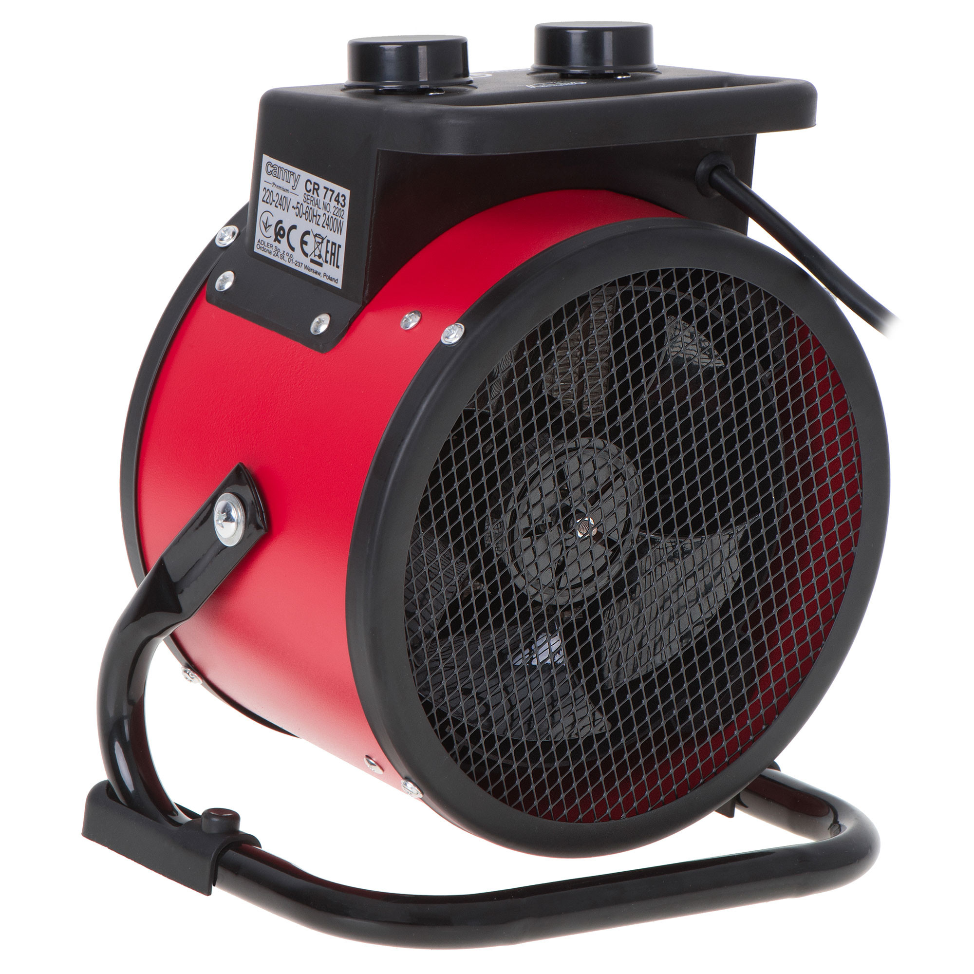 Camry CR7743 Calefactor Cer mico Port til Termoventilador 2