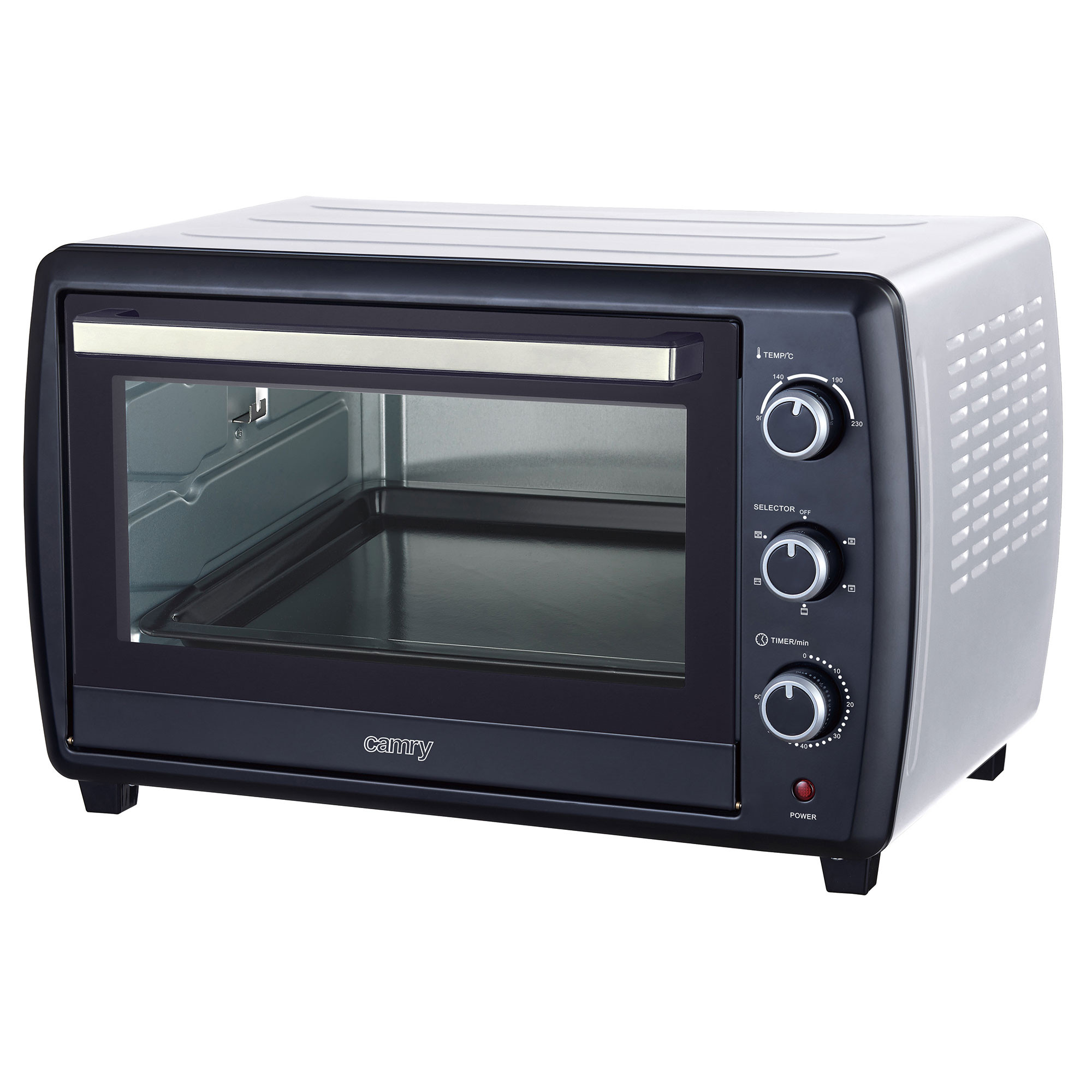 Camry CR 6007 Horno Eléctrico Convección de Sobremesa 46 L, Asador de  Pollo, 5 Modos de