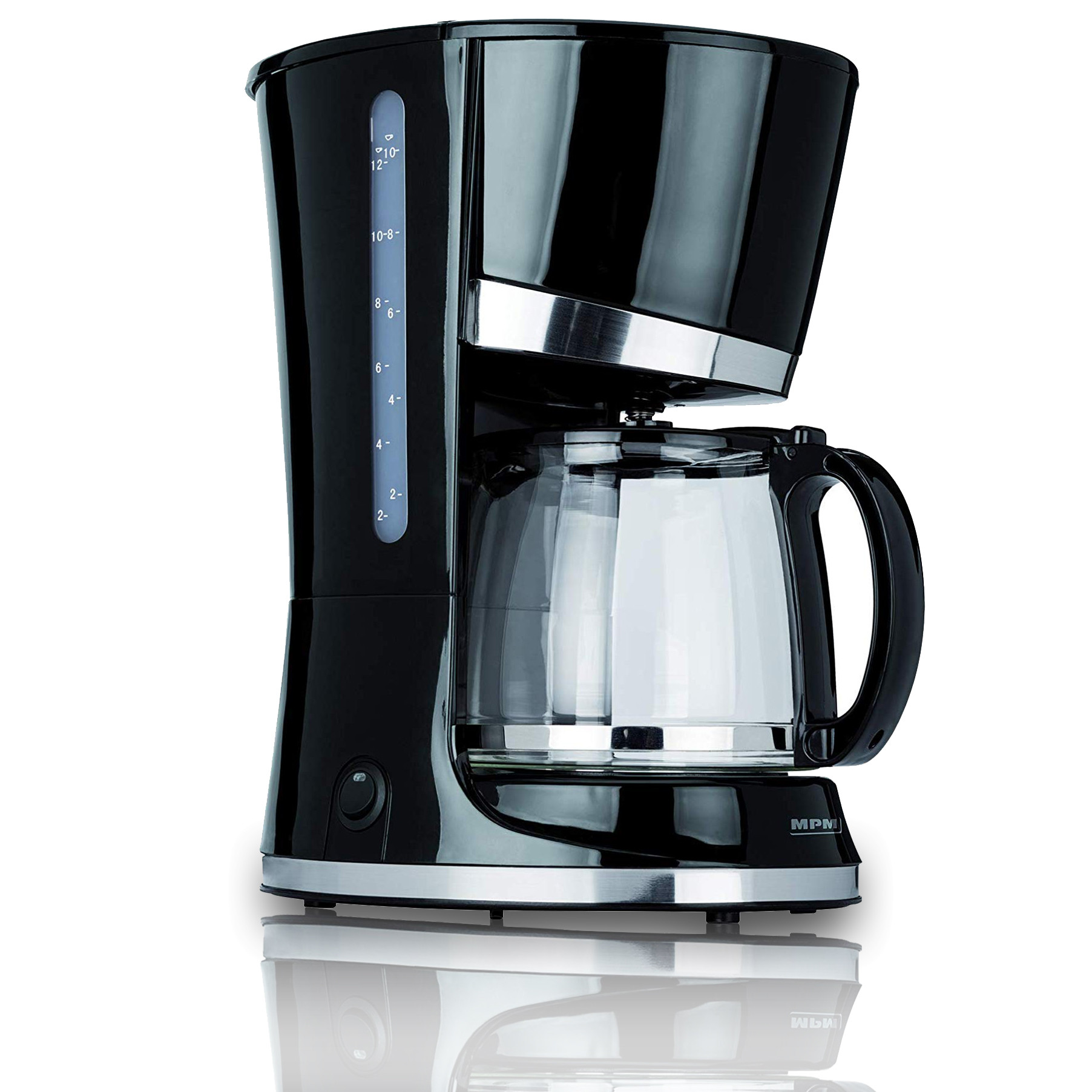 MPM MKW-02 Cafetera eléctrica de goteo automática , Bloqueo de goteo,  máquina café de filtro capacidad