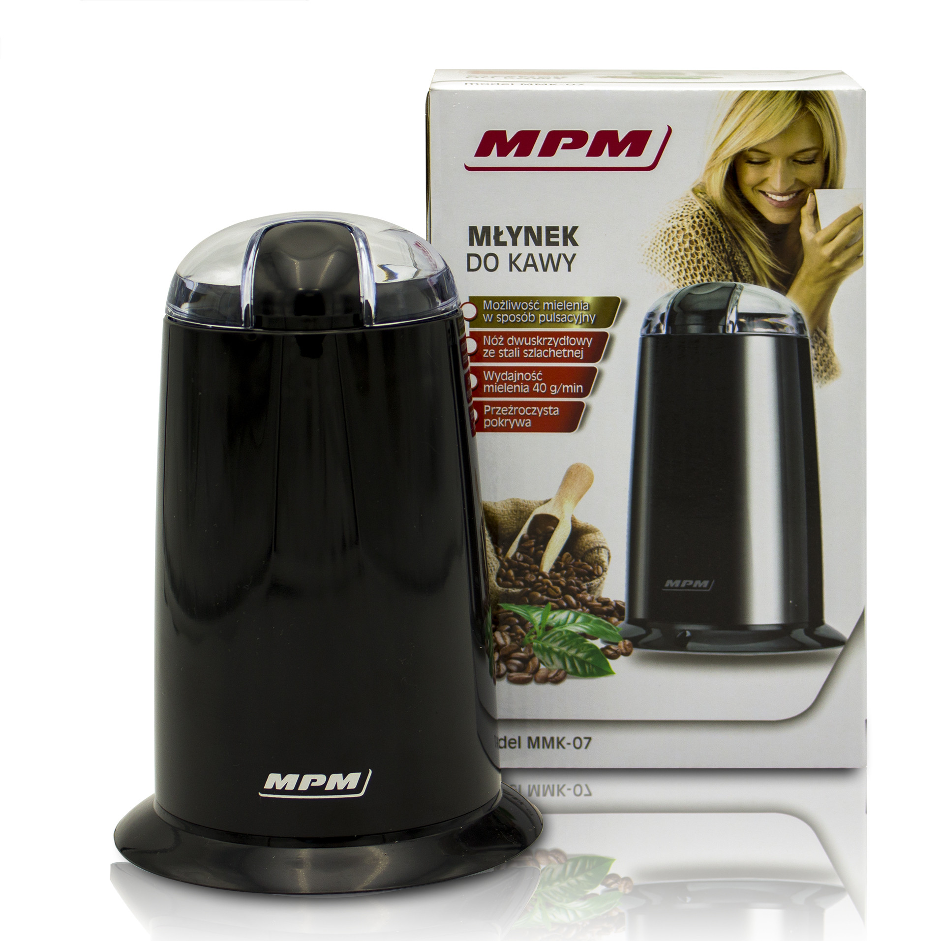 MPM MMK07/C Molinillo café eléctrico semillas