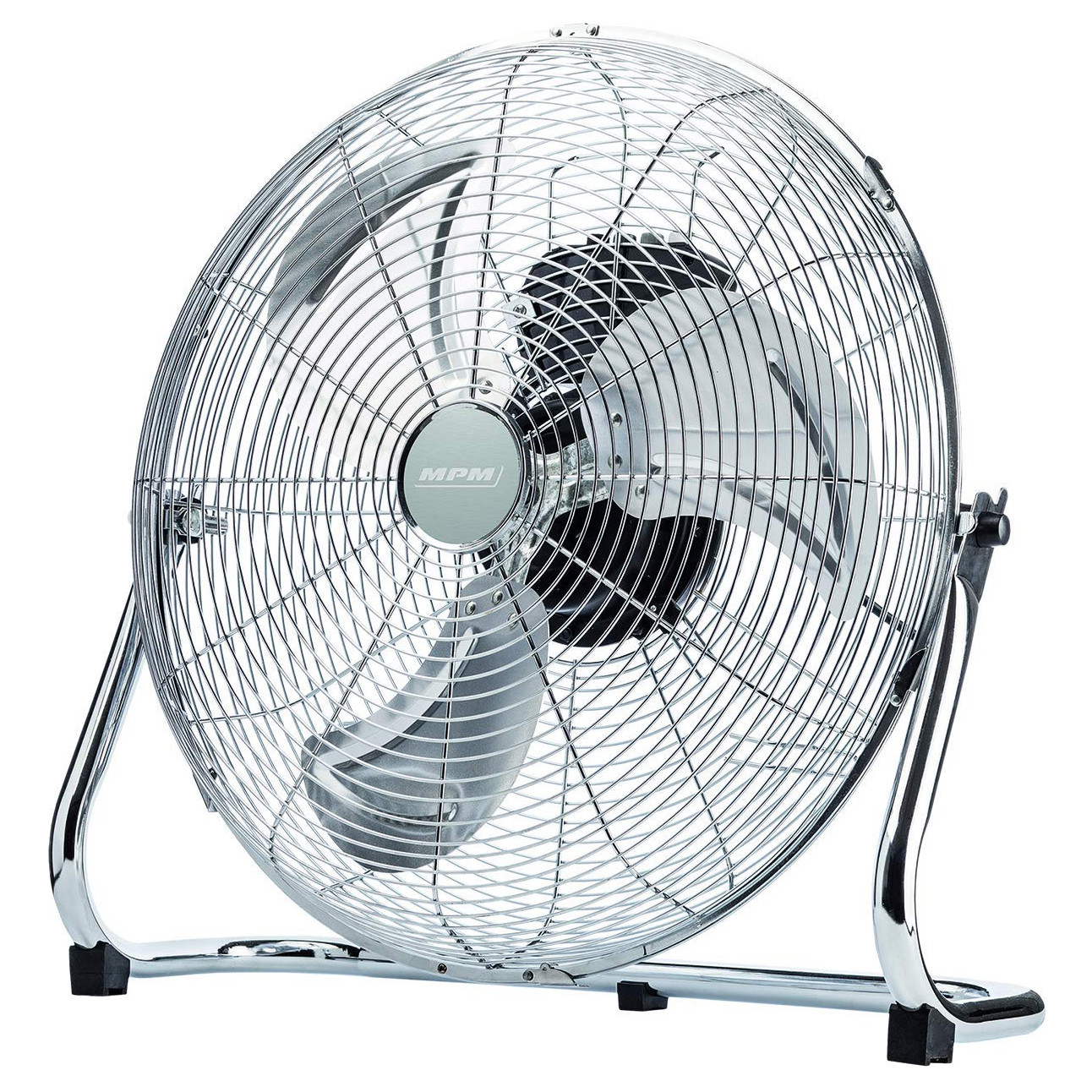 MPM MWP 04 Ventilador industrial suelo cuerpo metal, 3 aspas briebe FN123149 Ventilador Industrial Suelo Oscilante, 3