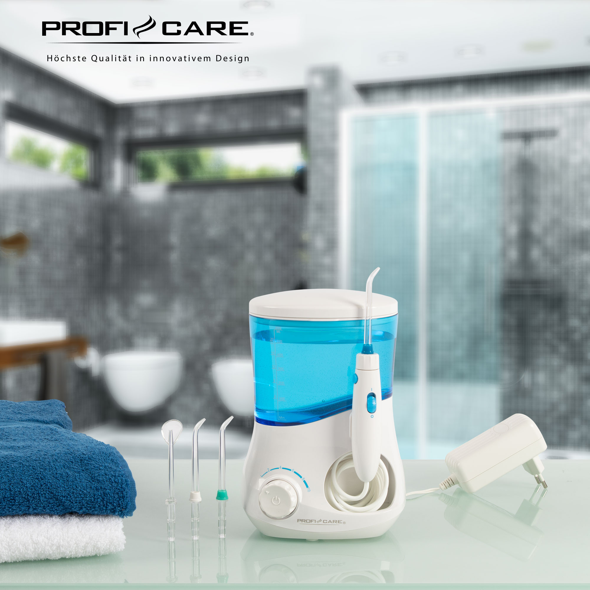 Irrigador bucal profesional 10 ajustes 600ml Proficare MD 3005