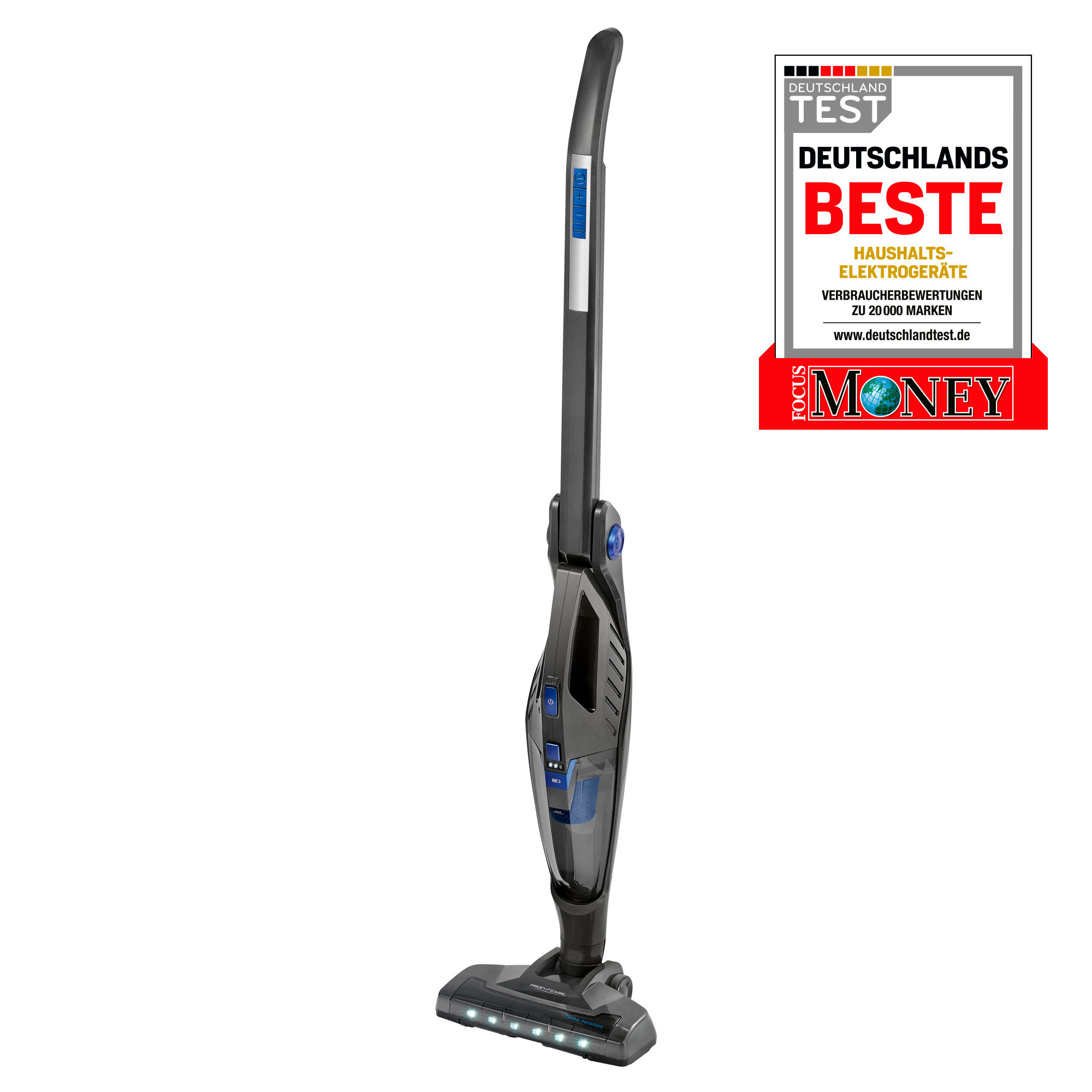 Proficare BS 3035 Aspiradora Escoba y de Mano sin Cable Potente, Ciclónica,  Batería 14,8V, uso