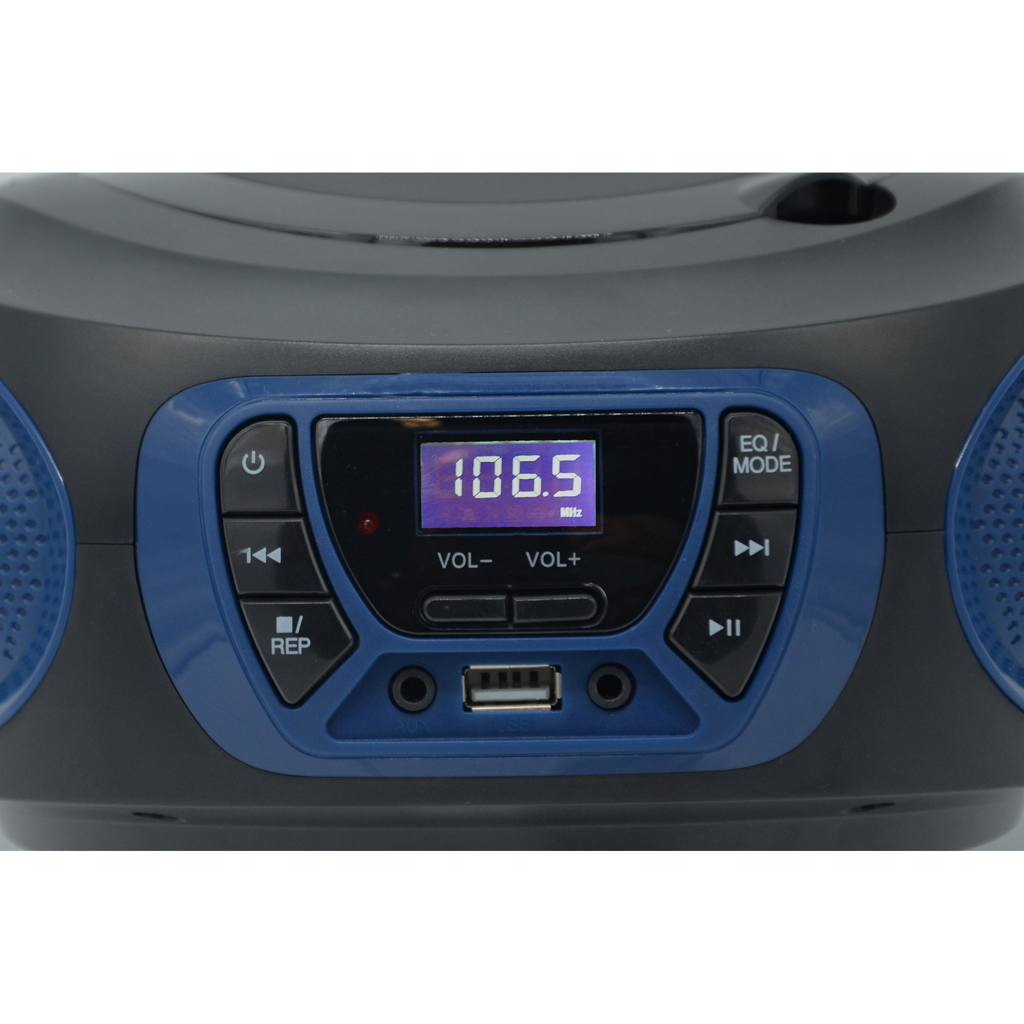 Roadstar CDR-365U/GR Radio CD Player Portátil Digital FM PLL, Boombox  Reproductor CD, CD-R, CD-RW, CD-MP3, Puerto USB, Stereo, AUX-IN, Salida de  Auriculares, Negro / Verde