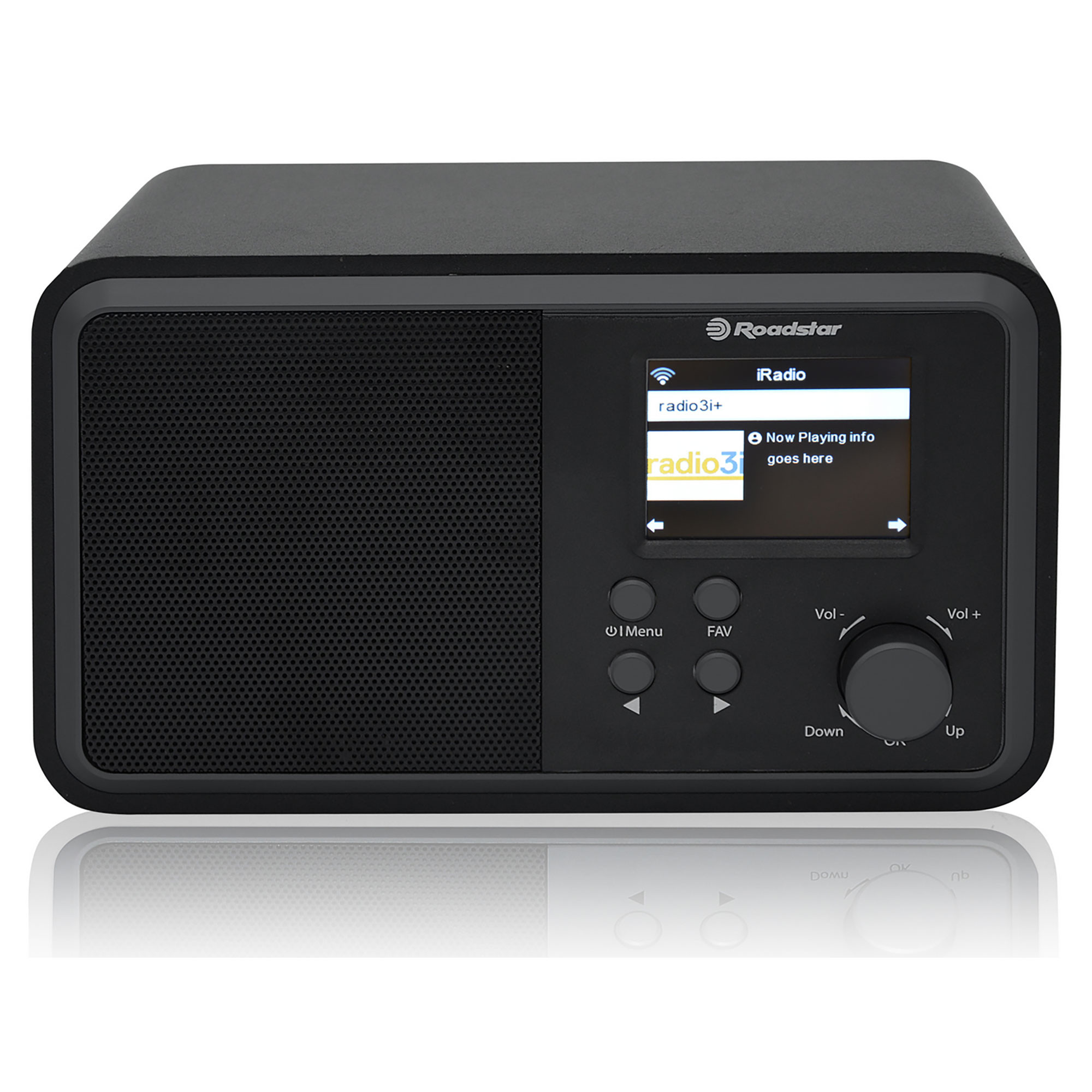 Roadstar IR-390D+BT/BK Radio Internet Wi-Fi y Digital DAB/ DAB+/ FM