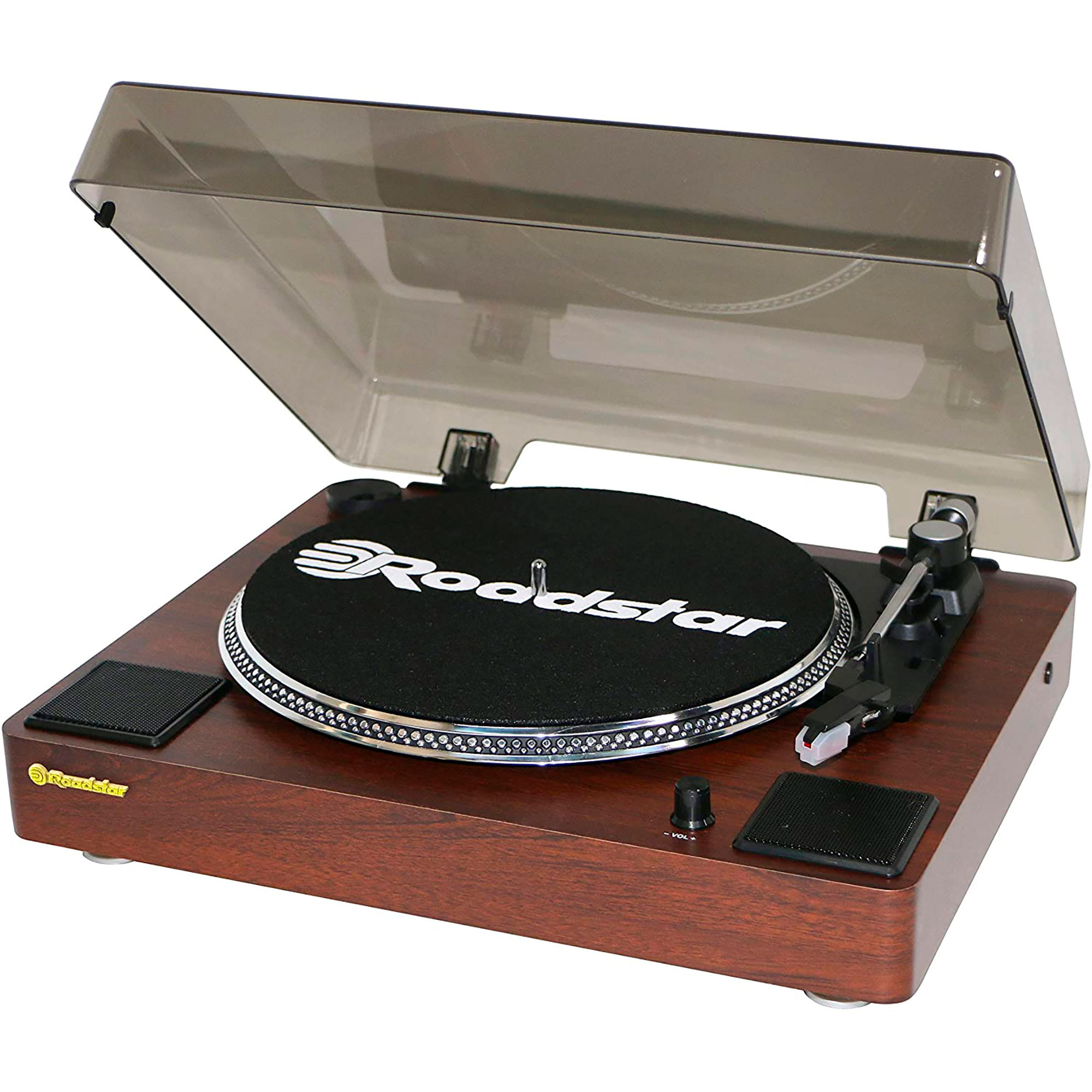 Tocadiscos de vinilo de 3 velocidades, tocadiscos de vinilo, estilo  vintage, Bluetooth, portátil, salida RCA, con altavoces integrados, sonido