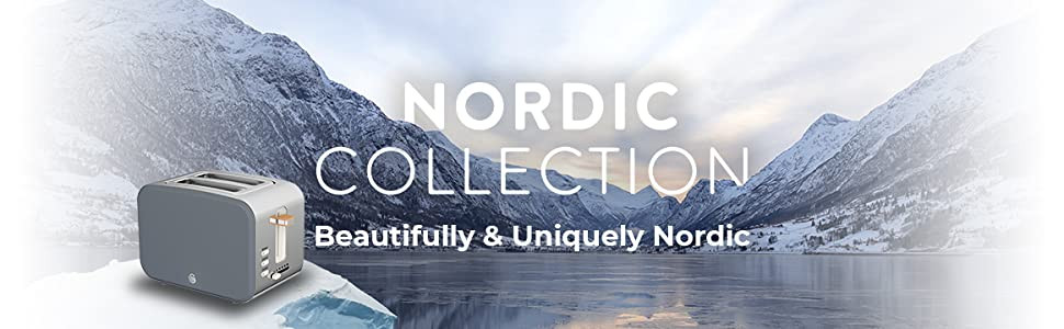 Nordic Ranuras Anchas, Niveles De Tostado, Acero Inoxidable