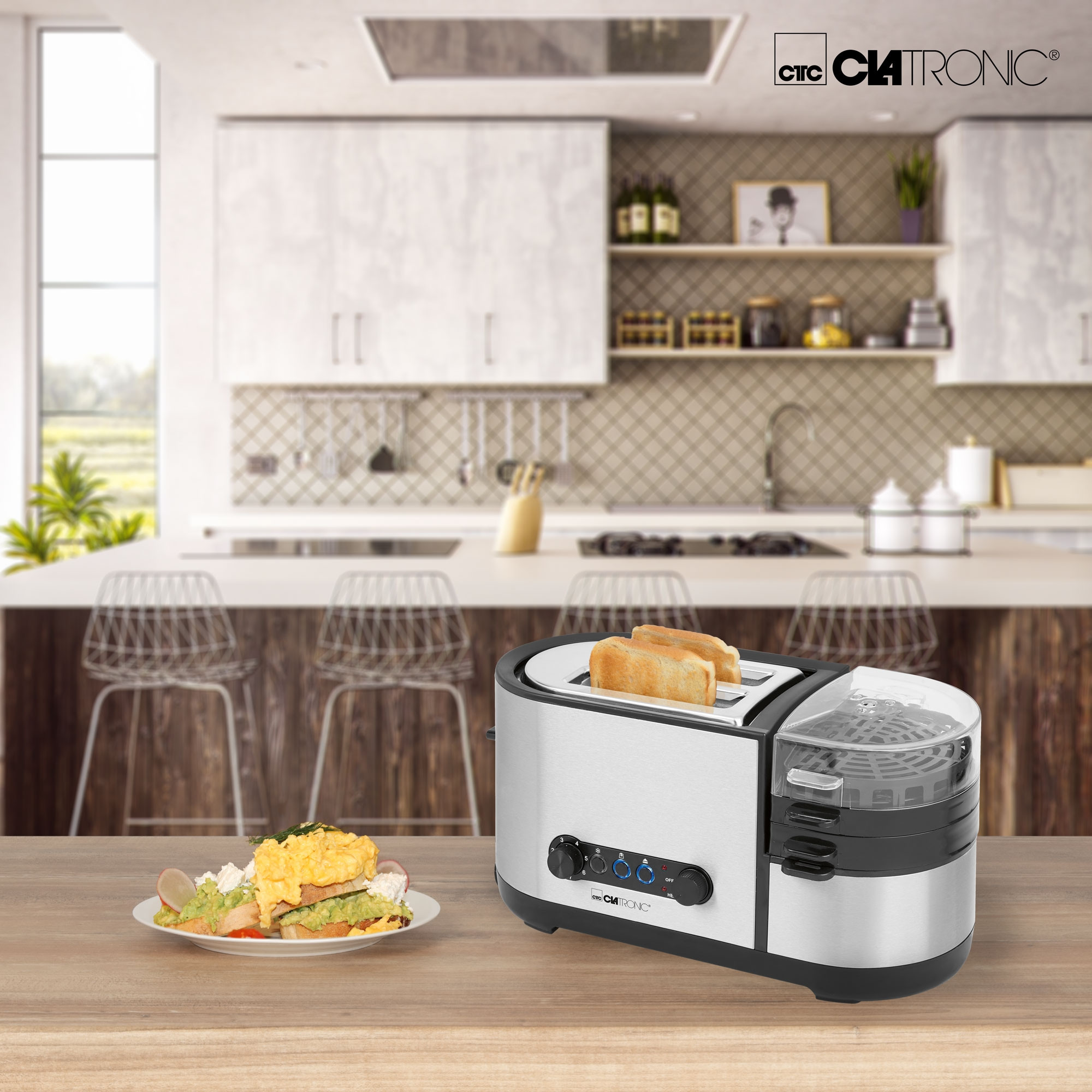 Clatronic tostadora outlet