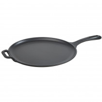 Victoria Plancha Cocina Inducción Comal Hierro Fundido Esmaltado para Pizza, Tortillas 30cm, Fuego, Barbacoa, Horno, Vitrocerámica, Gas, Sartén Libre de Tóxicos sin PTFE ?>