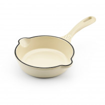 Victoria Sartén Hierro Fundido Esmaltado White Sable Inducción 14cm Apta Fuego, Barbacoa, Horno, Vitrocerámica, Cast Iron Skillet Libre de Tóxicos sin PTFE ni PFOA ?>