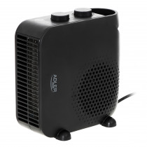 Adler AD7725B Calefactor Ventilador Eléctrico Portátil, Aire Caliente / Frío, 2 Niveles de Potencia, Termostato, Sistema de Seguridad contra Sobrecalentamiento, ?>