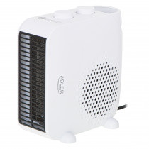 Adler AD7725W Calefactor Ventilador Eléctrico Portátil, Aire Caliente / Frío, 2 Niveles de Potencia, Termostato, Sistema de Seguridad contra Sobrecalentamiento, Calefacción Hogar, Camping, 2000W ?>