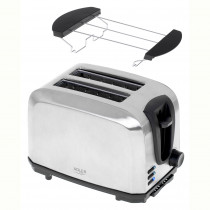 ADLER AD3222 Tostadora Pan 2 Rebanadas, 3 Funciones, Tostar, Calentar y Descongelar, Regulador de Nivel de Tostado, Calienta Panecillos o Bollería, Acero Inoxidable, 1000W ?>