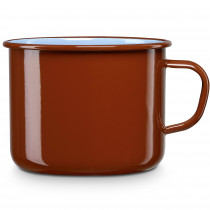 briebe Cazo Cocina Hervir Leche Acero Esmaltado 14 cm, Hervidor Vitrificado 1,8 L, Apto Inducción, Vitrocerámica, Fuego, Gas, Horno, Terra Vintage Marrón ?>