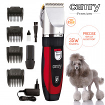 Camry CR 2821 Cortapelos para Macotas, Perros, Gatos, Profesional, cuhillas de titanio, inalámbrica 2 x bateria recargable ?>