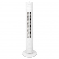 Clatronic TVL 3770 Ventilador de Torre Silencioso, Temporizador, Oscilante, 3 Velocidades, 78 cm, Blanco ?>