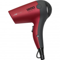 Clatronic HT 3428 - Secador de pelo de viaje, 2 nivles de temperatura y potencia, 1200W color rojo ?>