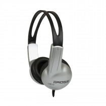 Koss UR10 Auriculares con Cable, Cascos de Diadema Cerrados, Headphones On Ear Ajustables, para Música Calidad de Graves, Jack de 3,5 mm, Negro / Gris ?>