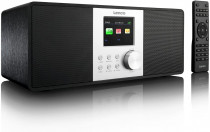 Lenco DIR200 Radio Internet Wifi, DAB+, FM, Conexión USB y AUX, Mando a Distancia, Pantalla TFT Color, Compacta, Negro ?>