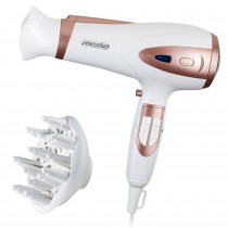Mesko MS2274 Secador de Pelo Profesional Iónico, 3 Niveles de Temperatura, 2 Velocidades, Boquilla Concentradora, Difusor, Botón Aire Frío 2400W ?>
