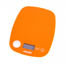 Mesko MS3159O Báscula de Cocina Digital, Alta Precisión Pasos 1g Pesa Alimentos hasta 5Kg, Display LCD, Función Tara, Multifunción, Naranja ?>