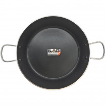 briebe Zafrán Paellera Inducción 46 cm, 11-12 Raciones de Paella, Antiadherente ILAG Ecológico sin PFOA, 3 mm Espesor, Aluminio Prensado, Apta Todas Cocinas, Vitrocerámica, Gas, Horno ?>