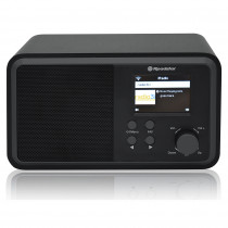 Roadstar IR-390D+BT/BK Radio Internet Wi-Fi y Digital DAB/ DAB+/ FM, Bluetooth, Cargador USB, Mando a Distancia, Conexión Auriculares, Despertador con Alarma Dual, Negro  ?>