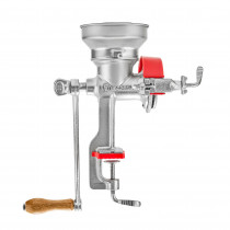 Victoria Molino Cereales Manual, Molinillo de Mano en Hierro Fundido para Moler Café, Maíz, Avena, Semillas, Grosor de Molienda Ajustable, Grain Grinder Tolva Baja, Abrazadera para Mesa ?>