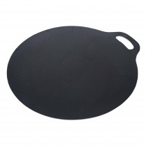 Victoria Plancha Cocina Inducción Hierro Fundido Curado, Budare 38cm Pizza, Crepes, Tortitas, Apta Fuego, Barbacoa, Horno, Vitrocerámica, Cast Iron Tawa Curada Antiadherente Libre de Tóxicos sin PTFE ?>