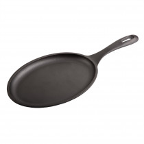 Victoria Sartén Fajitas Hierro Fundido Curado Inducción 25x18cm, Apta Fuego, Barbacoa, Horno, Vitrocerámica, Gas, Cast Iron Skillet Curada para Crear Antiadherente Libre de Tóxicos sin PTFE ni PFOA ?>